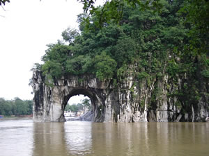 Elephant Trunk Hill in Guilin Hills