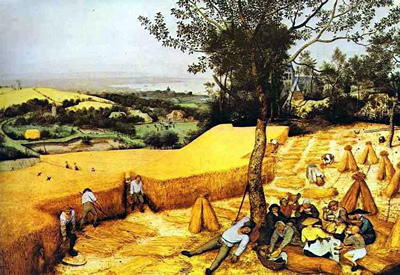 The Harvesters Pieter Bruegel 1565