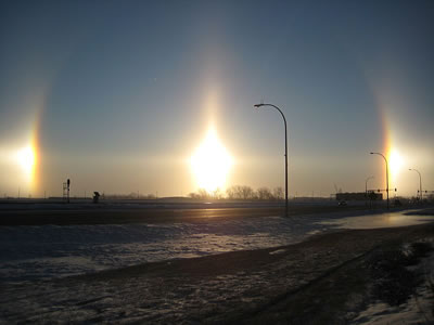 Sundogs Fargo, North Dakota